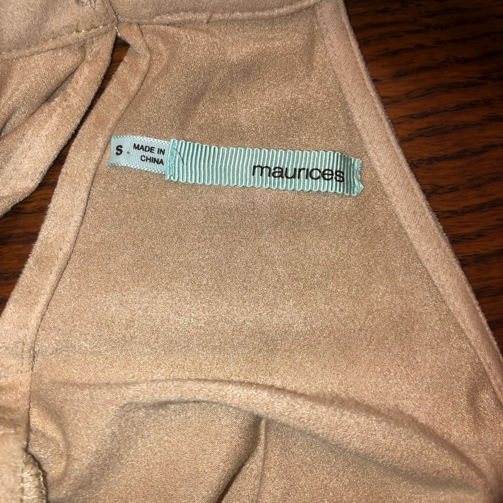 2/$30 Maurices Khaki/Tan Tank Tunic EUC Sz S - Picture 6 of 8